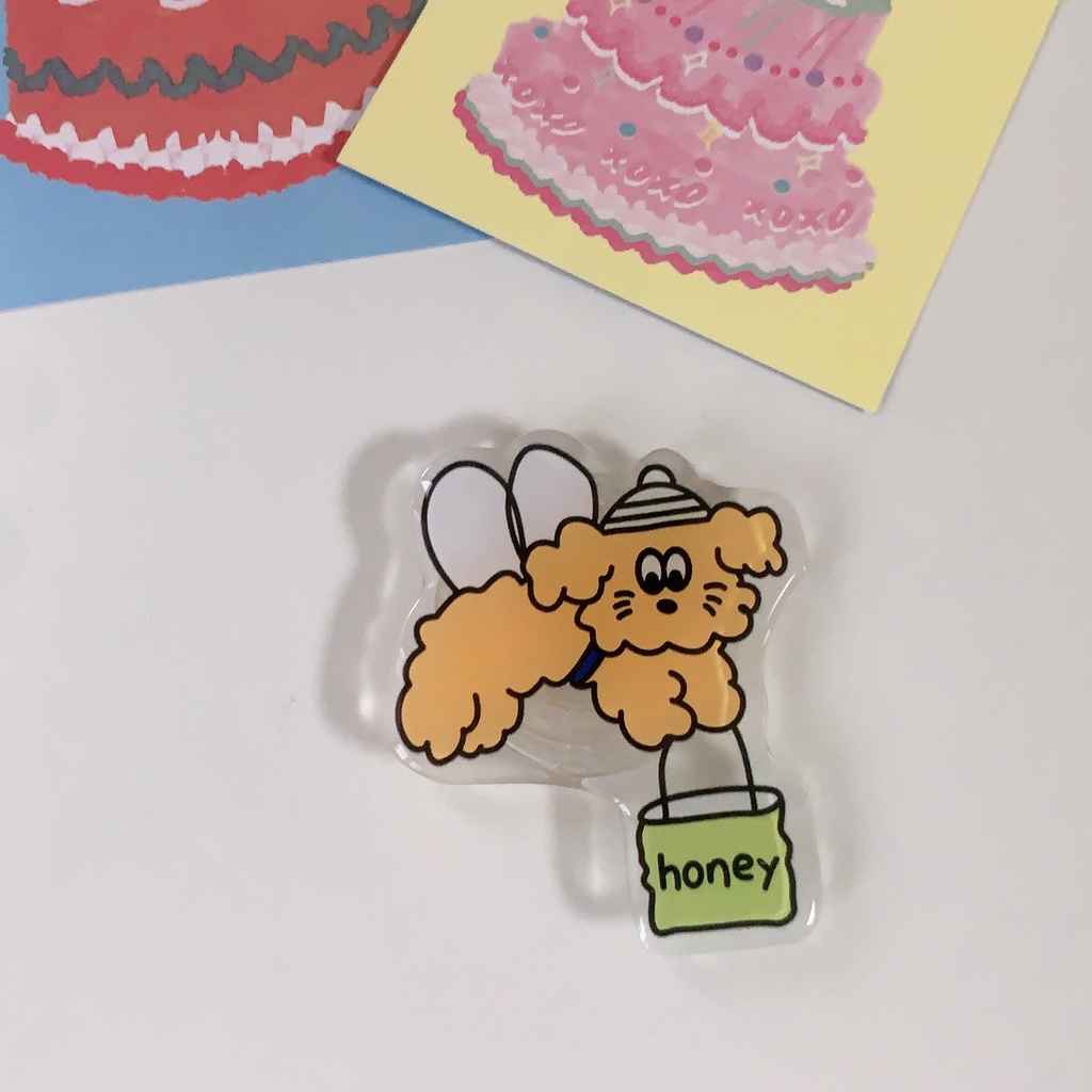 Giá Đỡ Điện Thoại Hình Chú Chó Dachshund  Grip XSP00034