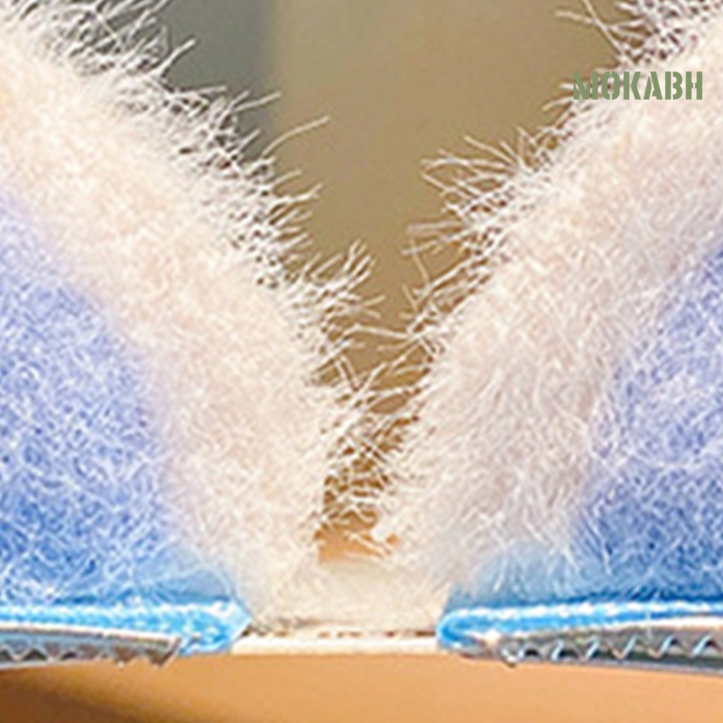 1 Cặp Kẹp Tóc Hình Tai Mèo Nhiều Màu Sắc Quyến Rũ