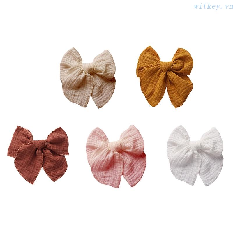 Kẹp Tóc Nơ Phong Cách Hồi Giáo Dễ Thương Dành Cho Bé Gái