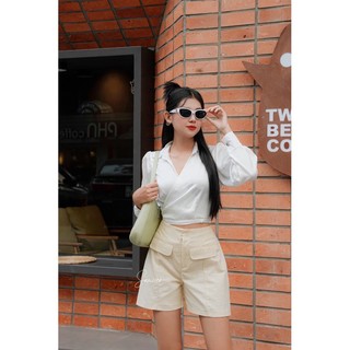 Quần Short Line Lưng Chun M.a.n.g.o
