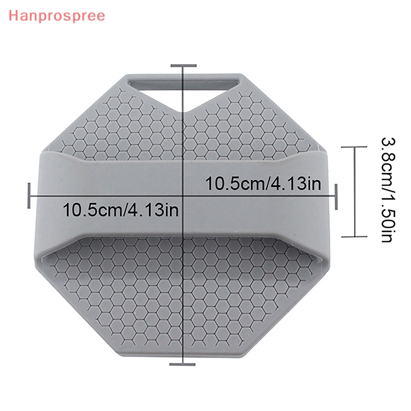 1 Bàn Chải Silicone Chà Cơ Thể Hình Đa Giác Tiện Dụng