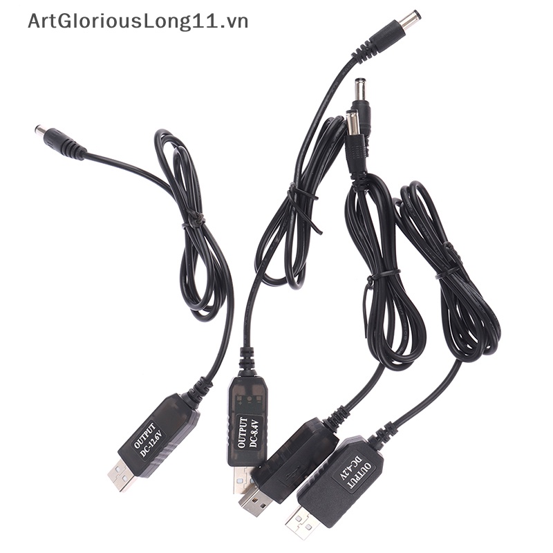Cáp Chuyển Đổi Tăng Áp DC 5V Sang 4.2 / 12.6V Chuyên Dụng Chất Lượng Cao