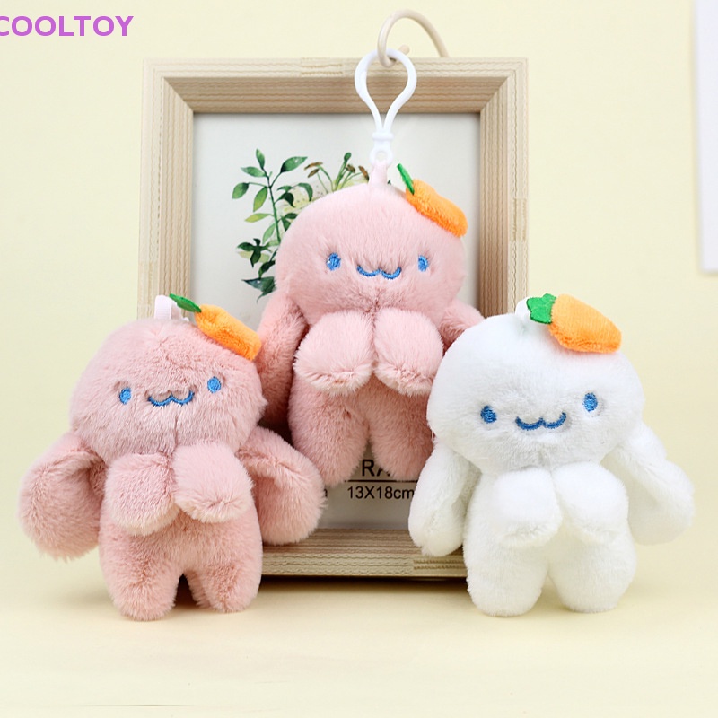 Móc Khóa Hình Bạch Tuộc / Thỏ Hoạt Hình Nhồi Bông Dễ Thương