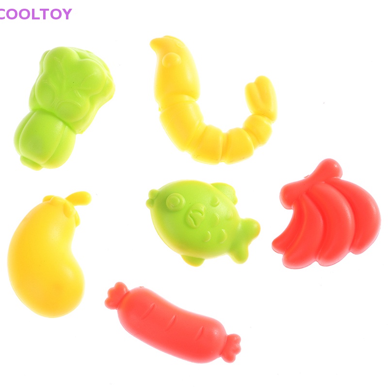 Set 8 Mô Hình Thức Ăn Tỉ Lệ 1 / 6 Dùng Để Trang Trí Nhà Búp Bê