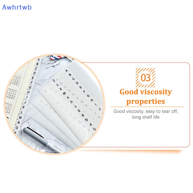 Set 10 Kẹp Giấy Ghi Chú Đánh Dấu Trang Sách Chống Thấm Nước Nhiều Màu Sắc Mới