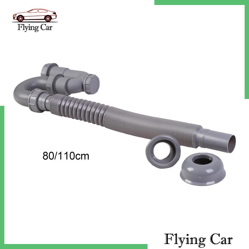 Set 2 Cống Thoát Nước Chuyên Dụng Cho Bồn Rửa Nhà Bếp / Phòng Tắm