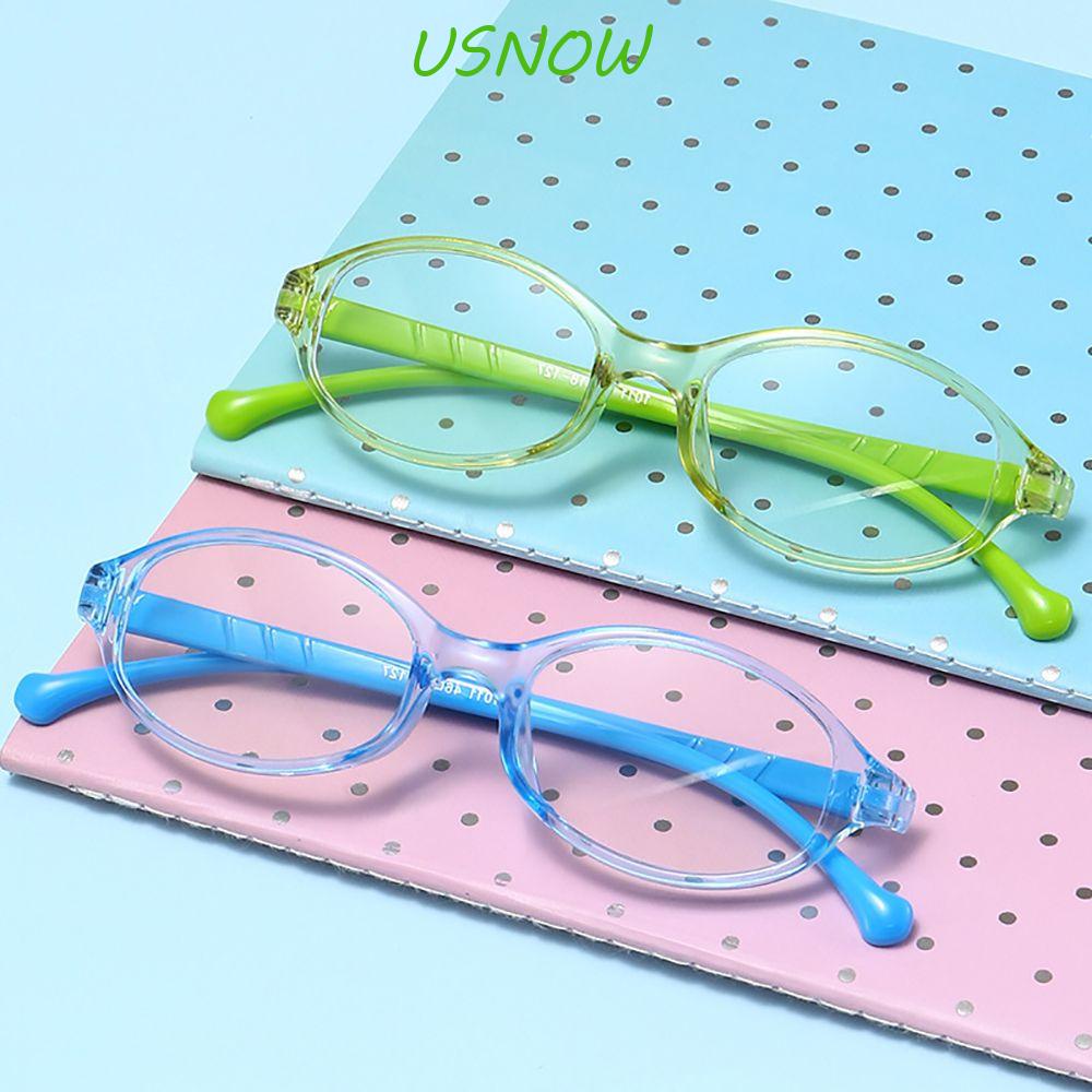 Mắt Kính Nhựa Trong Suốt Hình Chữ Nhật Dễ Thương Cho Bé Gái