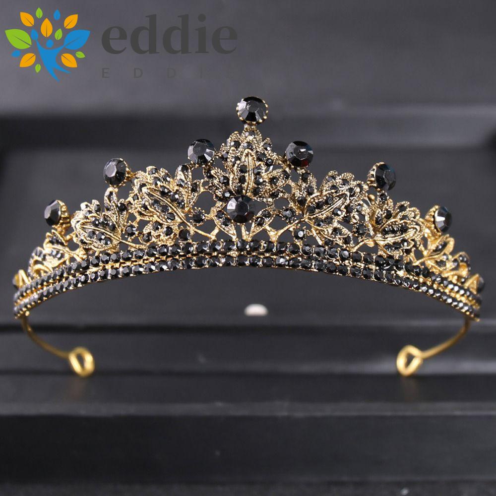 Vương Miện Công Chúa 26Eddie Kiểu Vintage Thanh Lịch Cho Cô Dâu|Baroque Hợp Kim Baroque|Băng Đô Cài Tóc Phong Cách Hàn Quốc