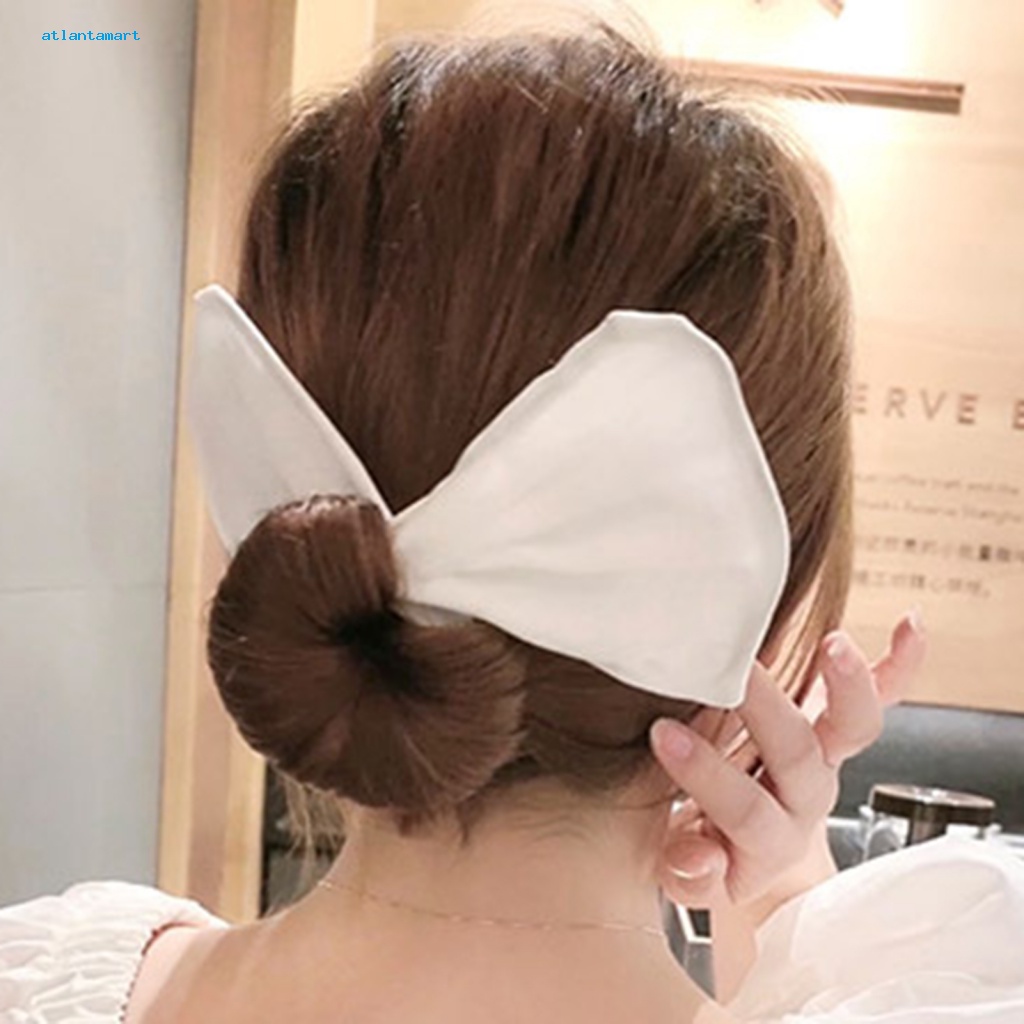 Túi Đựng Đồ Dùng Cao Cấp Tiện Dụng| Dụng Cụ Kẹp Tóc Hình Bánh Donut Trong Suốt Cố Định Linh Hoạt Cho Nữ