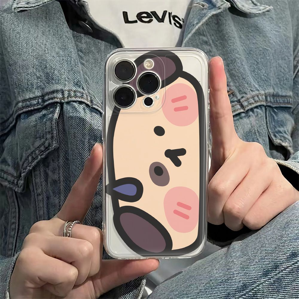 ✅Ốp Điện Thoại Mềm Chống Sốc In Hình Cún Cưng 78 Cho Iphone 126In Plus max 1314 Pro 11