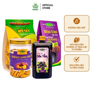 Combo Picnic 1 Gồm Hoa Quả Sấy Và Nước Cốt Dâu Tằm HANY Đặc Sản Đà Lạt Ngon Mát Lành, Tiện Lợi Đi Chơi