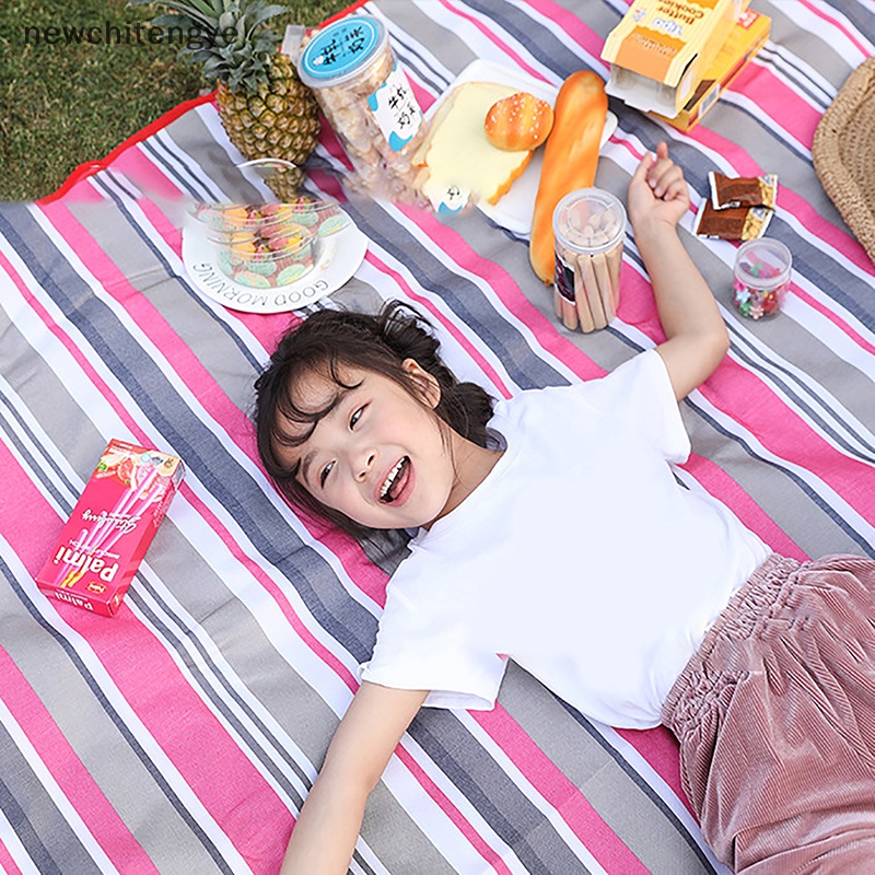 Thảm Dày Gấp Gọn Chống Thấm Nước 200cm * 200cm In Họa Tiết Hoa Đa Ứng Dụng