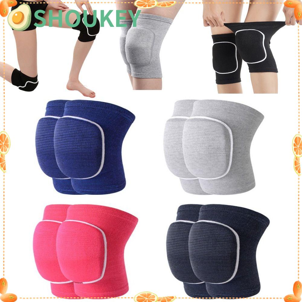 Băng Quấn Bảo Vệ Đầu Gối / Khuỷu Tay Chất Liệu Xốp Dày Dặn Co Giãn Thoáng Khí Tiện Dụng Cho