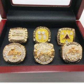 Nhẫn Thời Trang In Chữ Lakers NBA Cá Tính