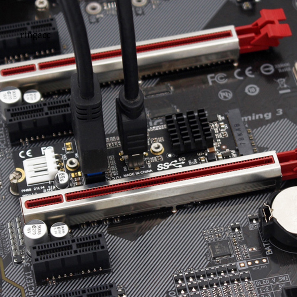 Card Mở Rộng PCI-E 4Pin M.2 M Sang USB3.1 TYPE-C 19 / 20PIN Cho Máy Tính