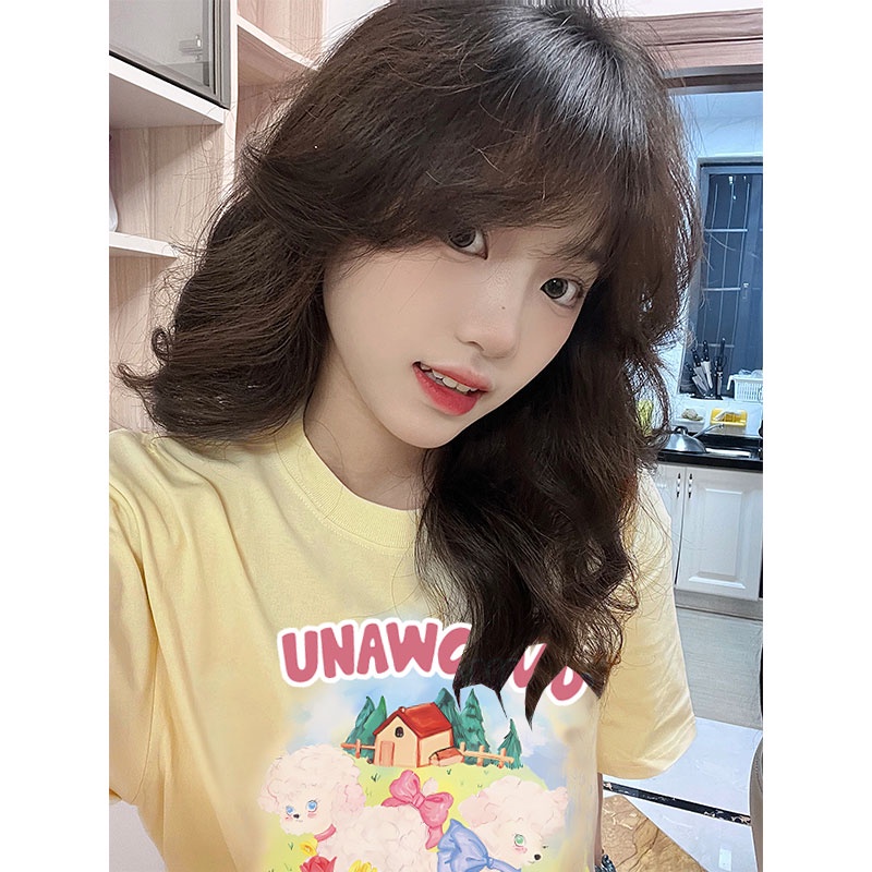 NRVP Áo Thun 100% Cotton Tay Ngắn Phong Cách Hàn Quốc Mới