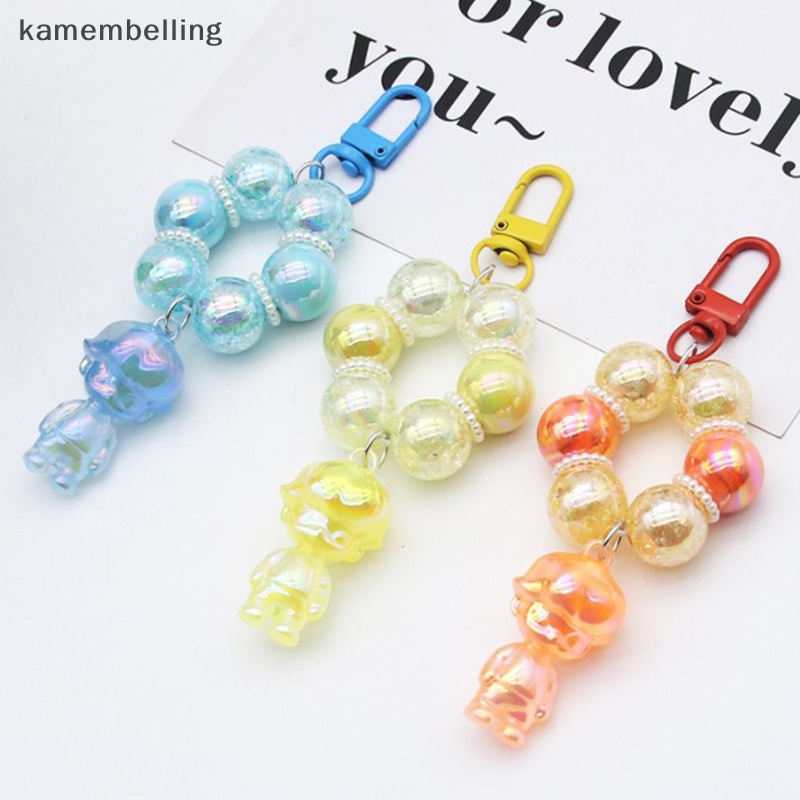 1 Móc Khóa Hình Thú Cưng Hoạt Hình Nhiều Màu Dễ Thương