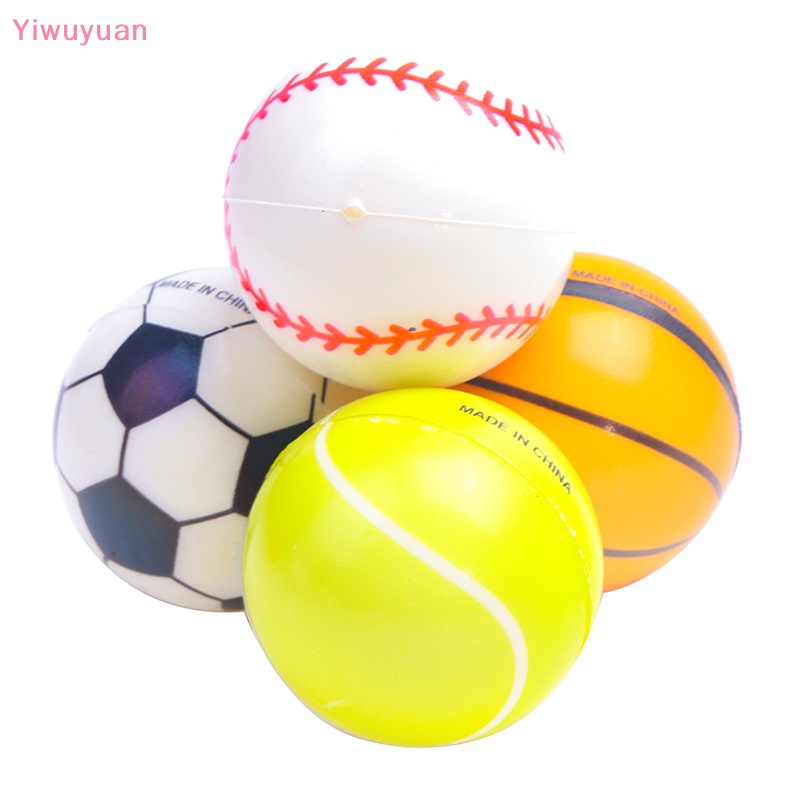 Bóng Xốp PU Màu Trơn 45MM Cho Bé Mới