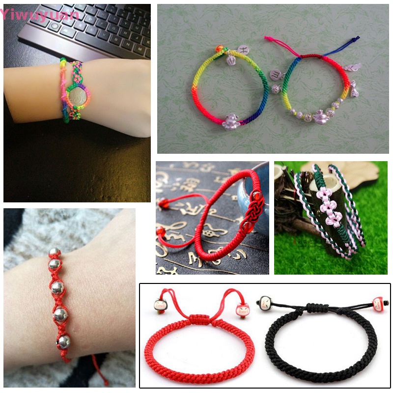 Cuộn Dây Nylon 1.0mm Dài 24M Dùng Làm Vòng Tay Trang Sức Thủ Công Mới