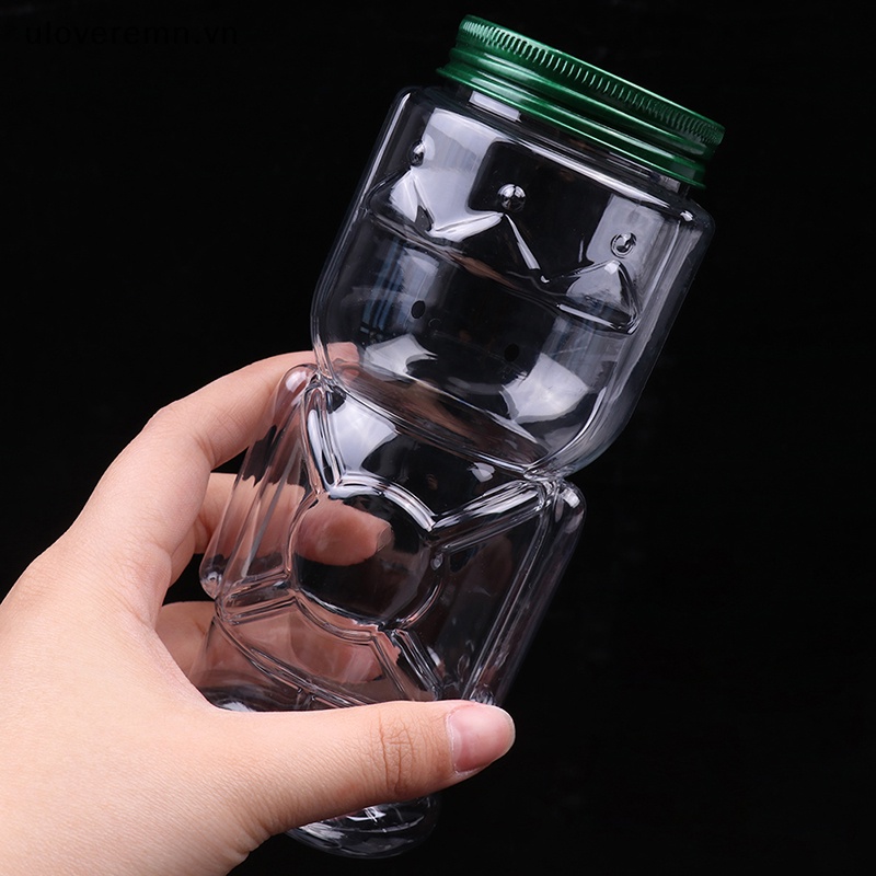 Uloveremn Bình Nước Trong Suốt Thiết Kế Sáng Tạo Đáng Yêu