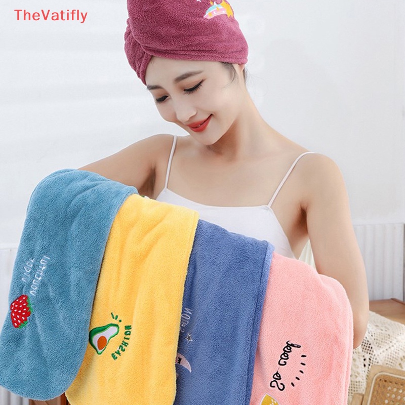 Mũ Tắm Trùm Đầu Chất Liệu Microfiber Mềm Mại Cho Nữ