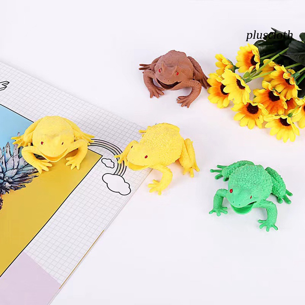 Đồ Chơi Mềm Dẻo Giảm Căng Thẳng Hình Chú Ếch Xinh Xắn