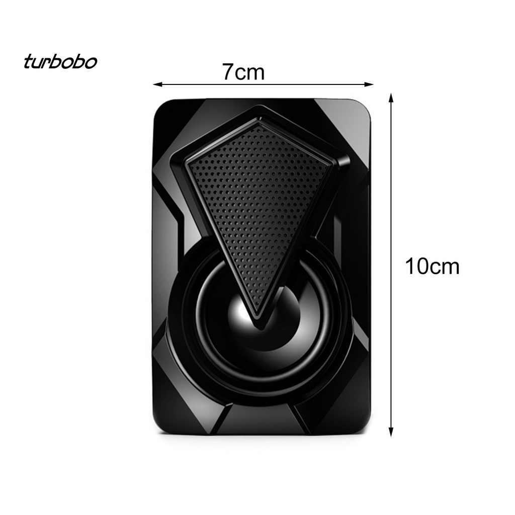 Set 2 Loa Âm Thanh Subwoofer Cổng USB Dành Cho Văn Phòng / Nhà Cửa