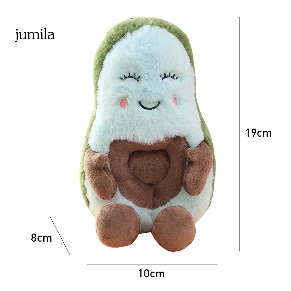 Trái Bơ Nhồi Bông Đáng Yêu Trang Trí Nhà Cửa / Văn Phòng