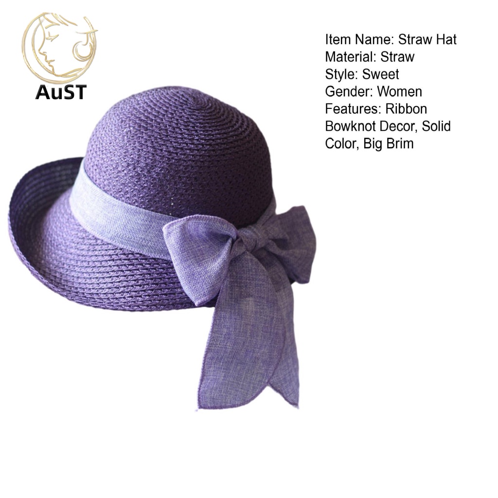 < Gdcc > Mũ Rơm Chống Nắng Gấp Gọn Được Phụ Kiện Hóa Trang Du Lịch Mùa Hè Cho