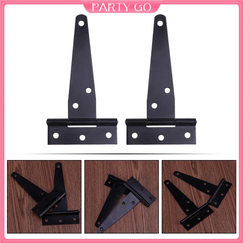 Set 2 Bản Lề Cửa Dạng Chữ T 8inch