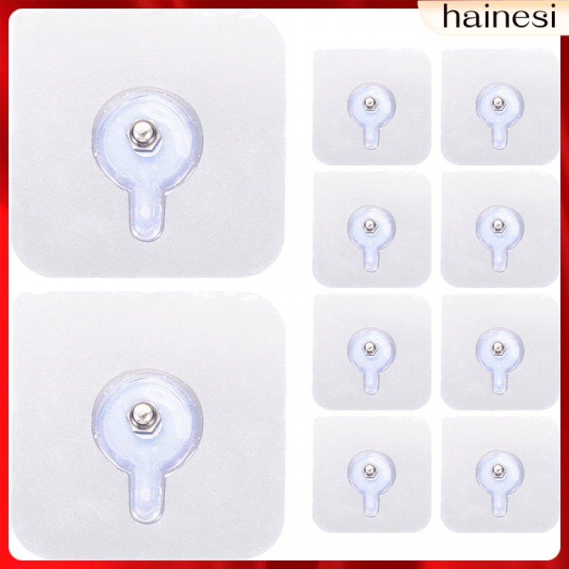 Set 10 Móc Treo Đồ Dán Tường Tiện Lợi