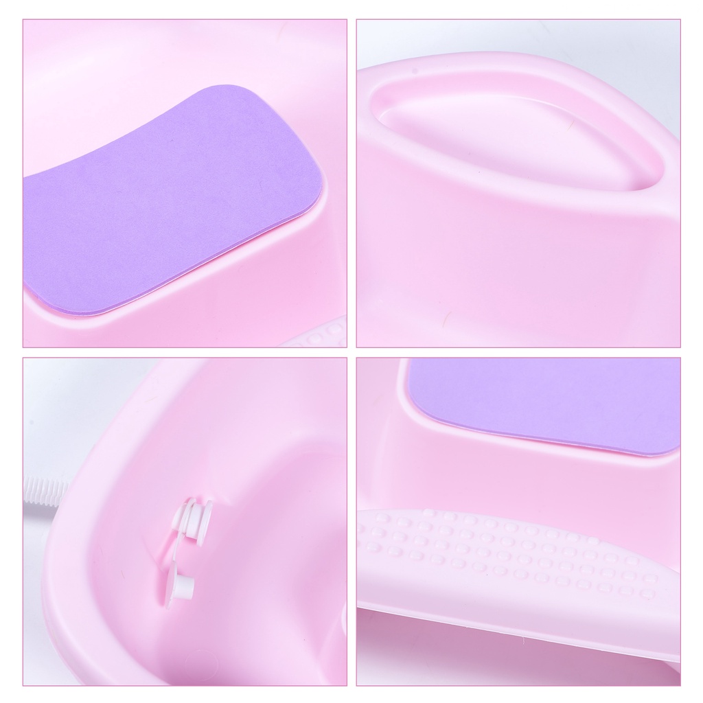 Chậu Tắm Bằng Nhựa Pp Kích Thước 44X32CM Tiện Dụng Mang Theo Du Lịch Cho Mẹ Bầu