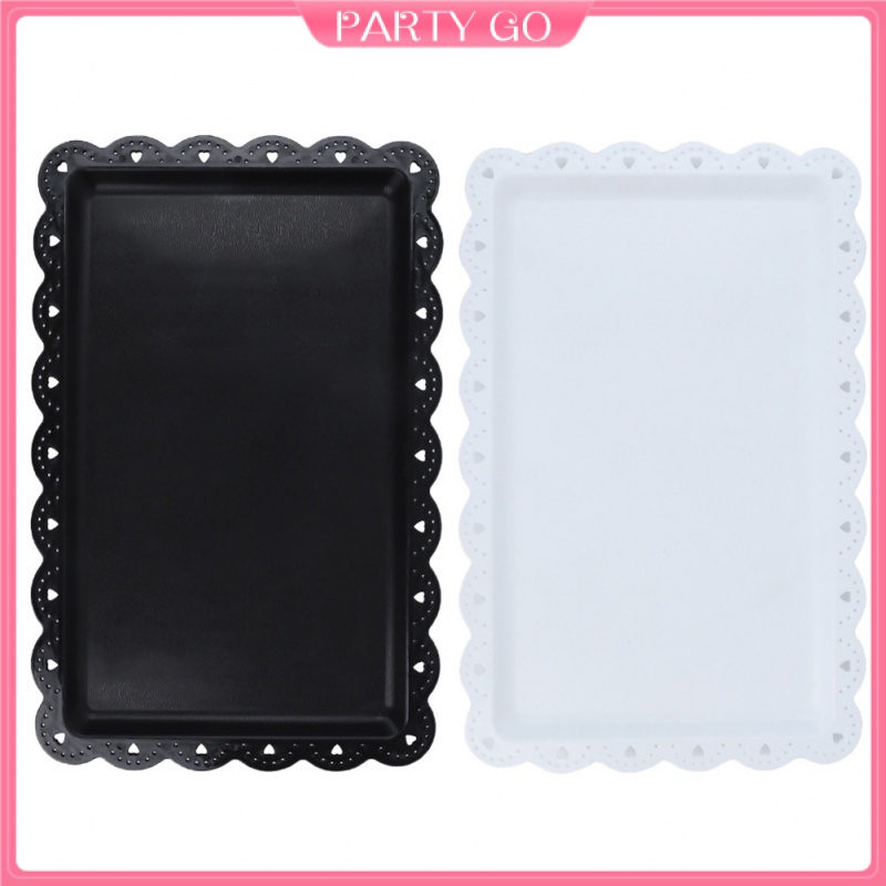 Bộ 2 Giá Đỡ Trưng Bày Bánh Cupcake / Thức Ăn Vặt / Bữa Tiệc Bằng Pp Tiện Dụng