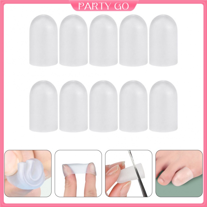 Set 10 Miếng Bọc Bảo Vệ Ngón Chân Chống Mất Co Giãn Dành Cho Nữ