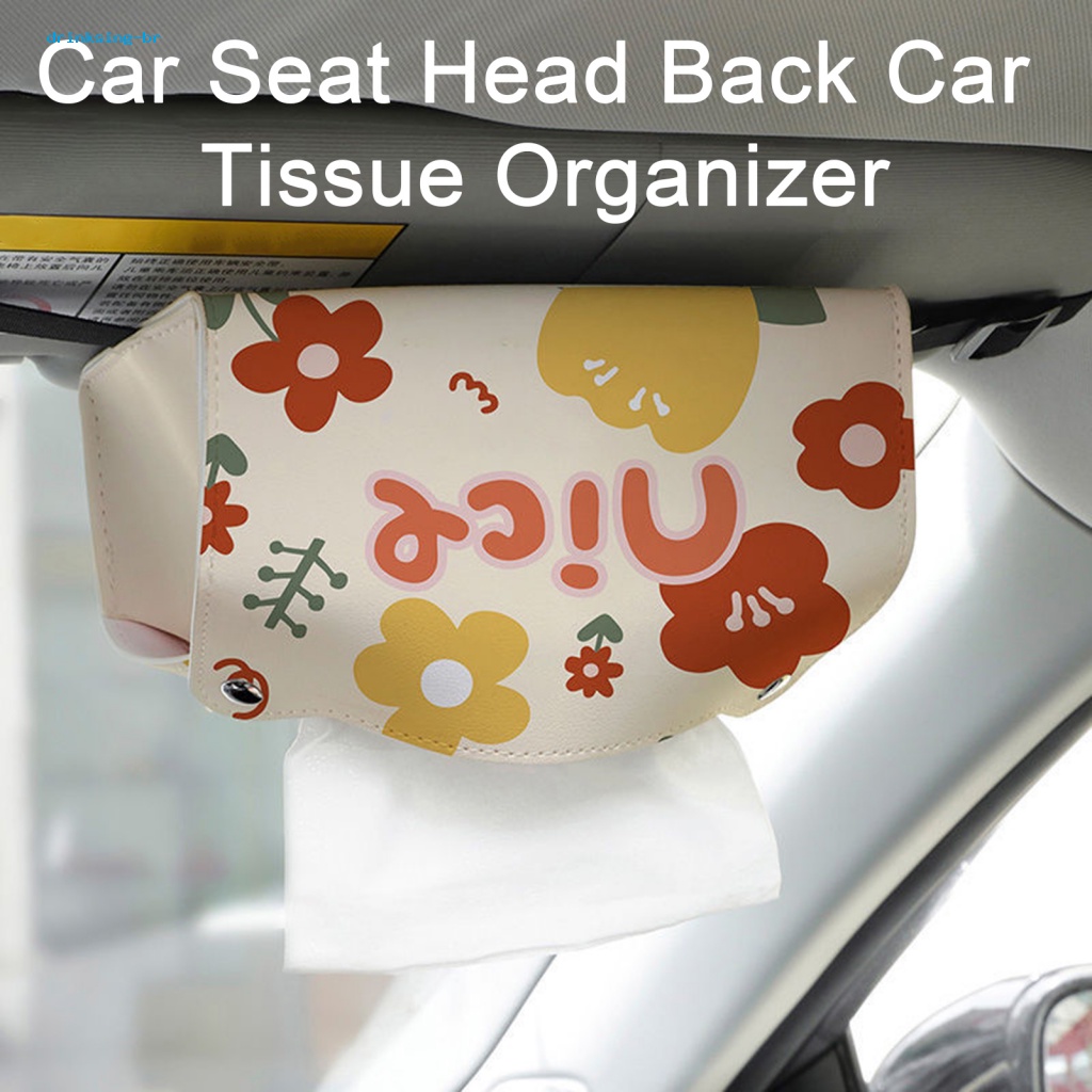 Vỏ Bọc Hộp Khăn Giấy Cỡ Lớn Chống Trượt Chuyên Dùng Cho Xe Hơi