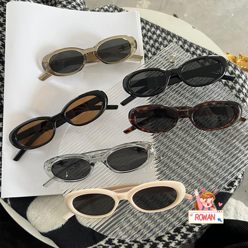 Kính Mát Gọng Oval Nhỏ Thiết Kế Thời Trang