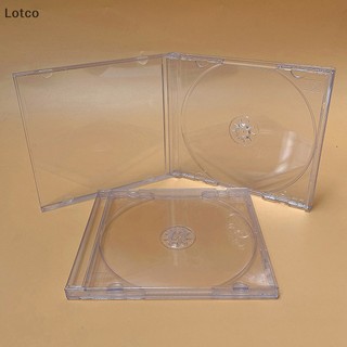 Lotco 1 chiếc vỏ đĩa một mảnh bằng nhựa trong suốt readstar vỏ đĩa CD, hộp đĩa CD DVD dày, hộp đĩa VN