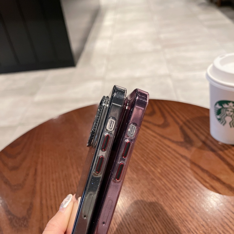 Ốp Điện Thoại Dẻo Trong Suốt Họa Tiết Ngôi Sao Lấp Lánh Chống Sốc Cho iPhone 14 13 12 11 Pro Max14 Plus