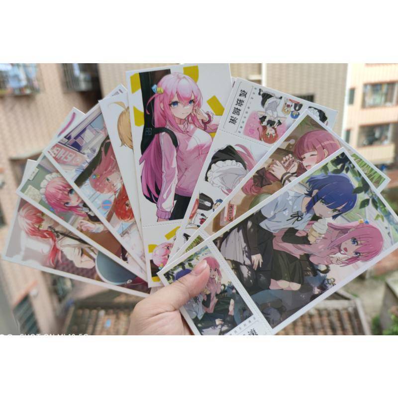 Hộp 396 Tấm Thẻ Ảnh LOMO Nhóm Nhạc The Rock Gotou Hitori Ijichi Nijika Yamada Ryo Kita Ikuyo