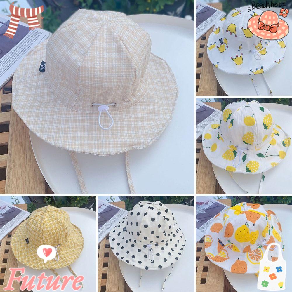 Nón Tai Bèo Rộng Vành Chống Tia UV Thiết Kế Nhỏ Gọn Thời Trang Cho Bé