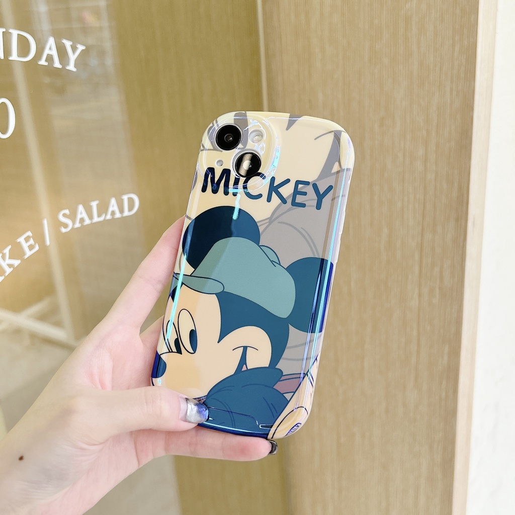 Ốp Điện Thoại TPU Mềm Chống Sốc In Hình Chuột Mickey Minnie Hoạt Hình Cho Apple IPhone 14 13 12 11 Pro Max
