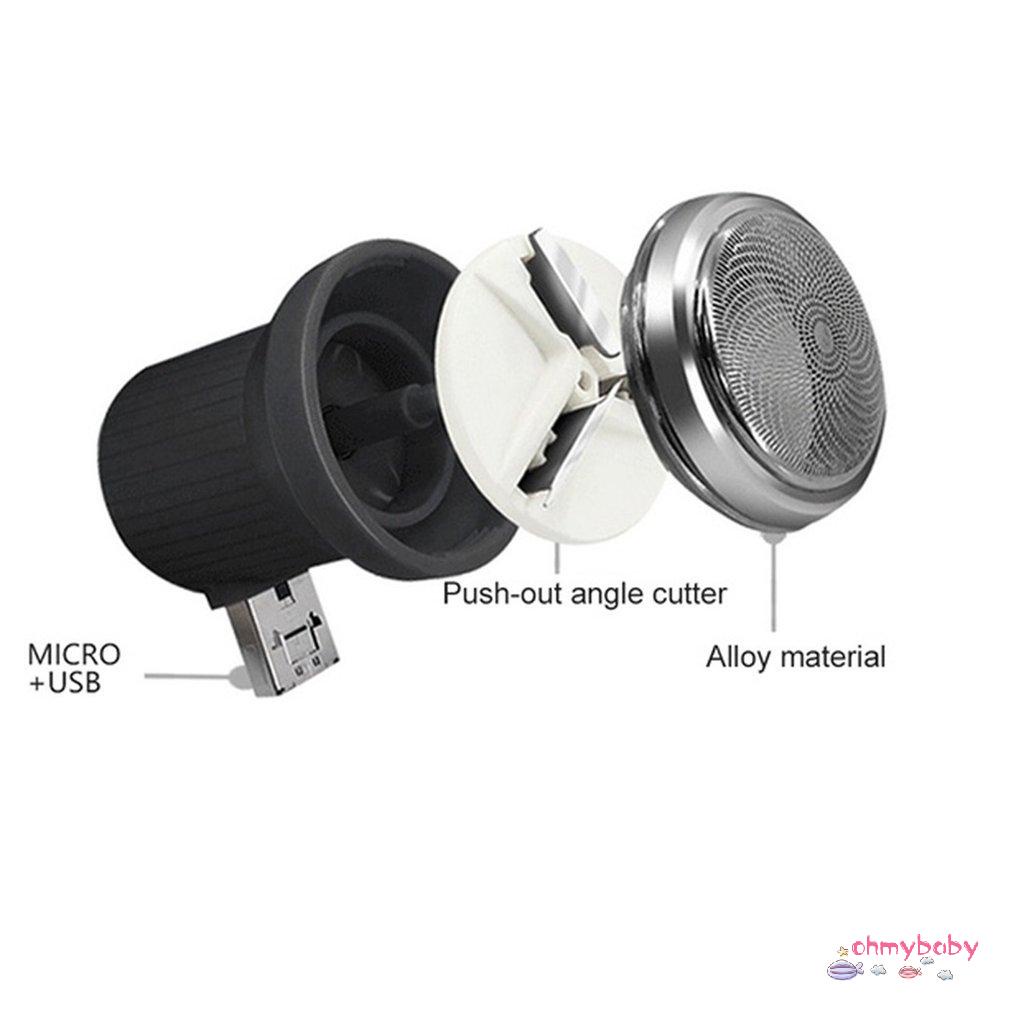 [InStock] Nhẹ Máy Cạo Râu Di Động Điện Sức Khỏe Quà Tặng Đẹp Trai Tiện Ích Tông Đơ Nam Cho Du Lịch [Z/14]