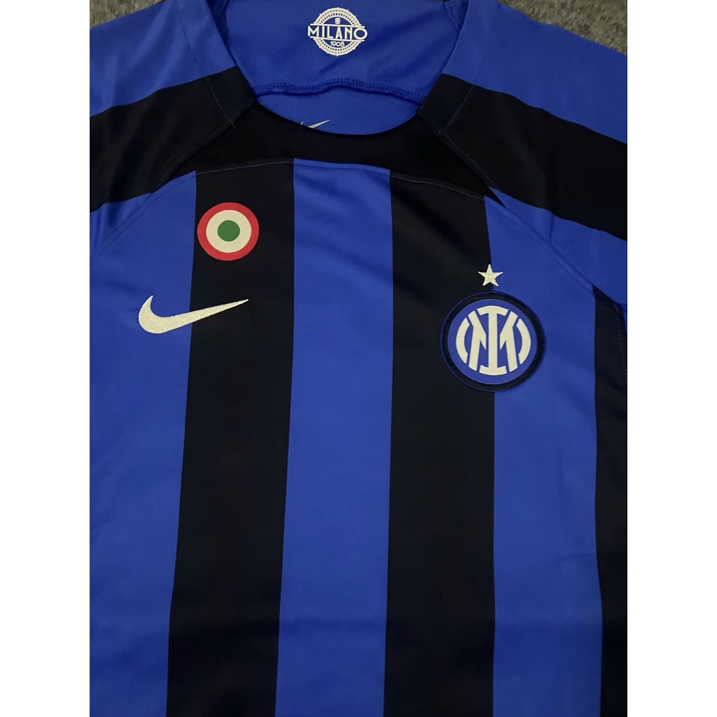 Áo Thun Đội Tuyển Inter Milan 2324 10 Lautaro 90 Lukaku Chất Lượng Cao