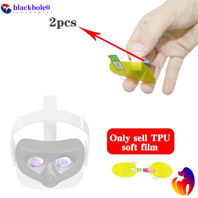 Phim Dán Bảo Vệ Kính Thực Tế Ảo Chống Trầy Xước Hd Dành Cho Oculus Quest 2