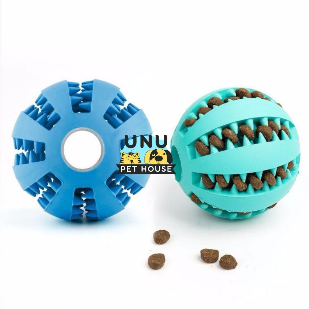 Đồ chơi cho chó gặm, bóng cao su gặm sạch răng an toàn cho thú cưng, đường kính 5cm – UNU Pet House