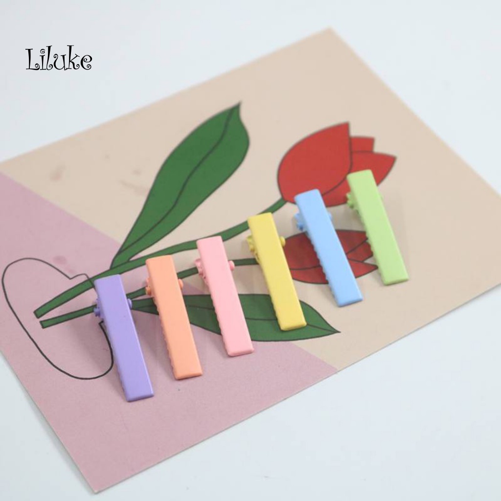 Set 30 / 50 Kẹp Tóc Nhựa Nhiều Màu Sắc Cá Tính Cho Nữ