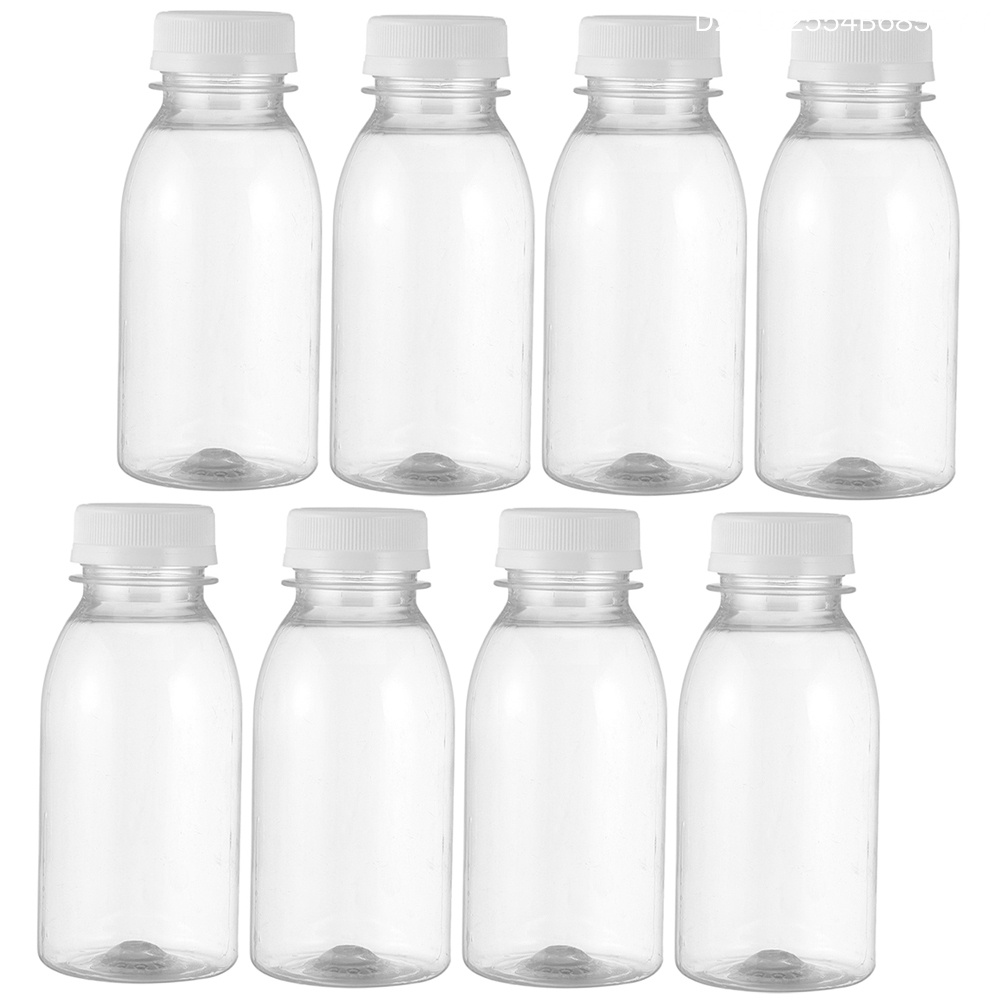 Set 8 Bình Nước Nhựa Rỗng Có Thể Tái Sử Dụng Cho Thú Cưng