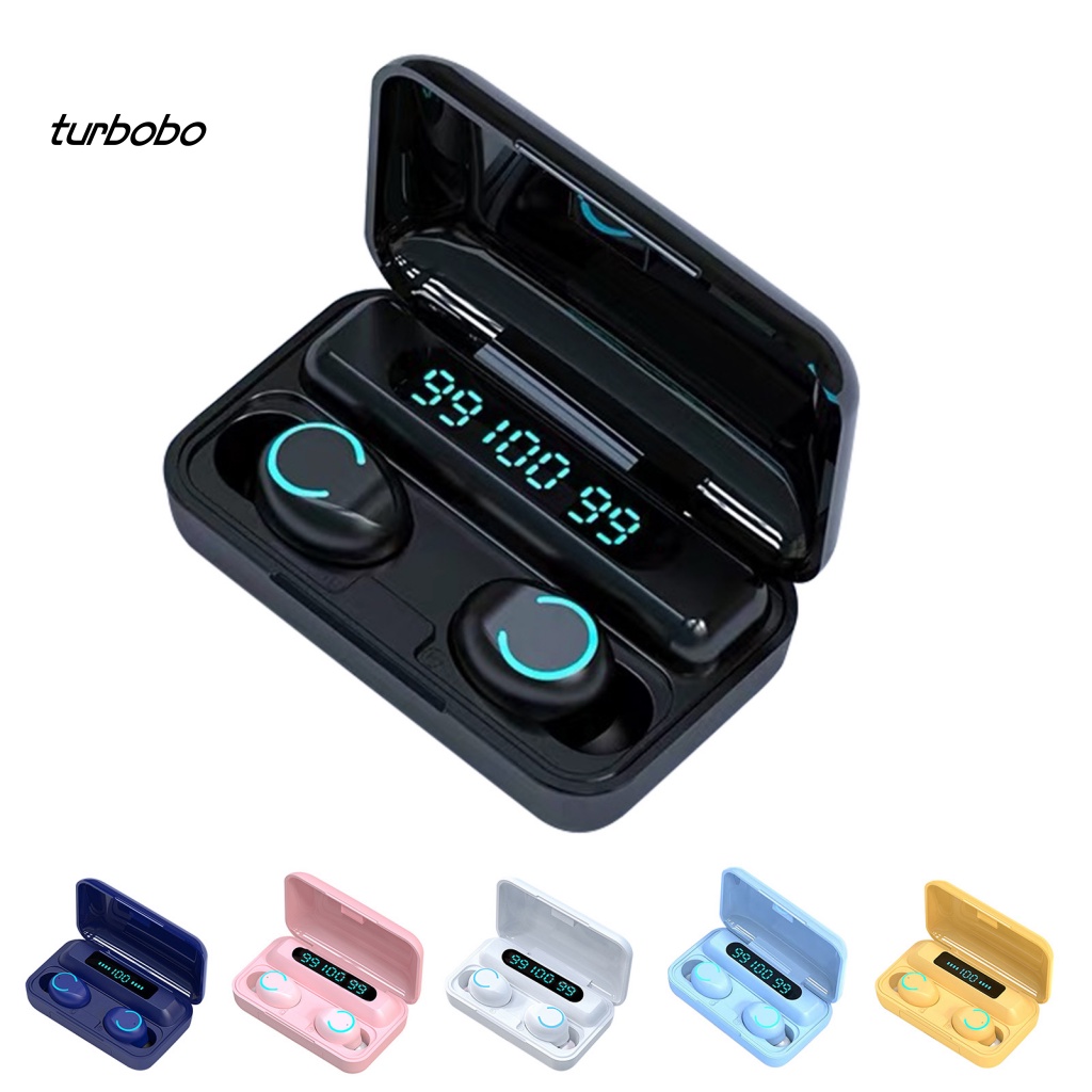 Tai Nghe Nhét Tai Không Dây F9-9 Kết Nối Bluetooth 5.0 Điện Thoại