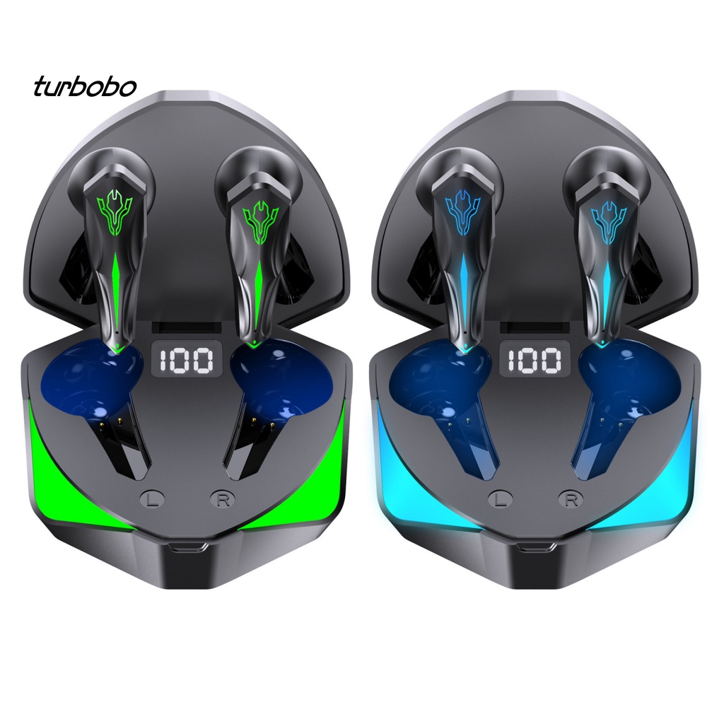 Tai Nghe Nhét Trong Không Dây Bluetooth 5.1 Có Màn Hình Kỹ Thuật Số Và Phụ Kiện