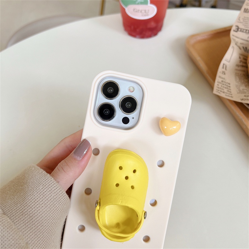 Ốp Điện Thoại Silicon Mềm Chống Rơi Hình Giày 3D Dễ Thương Cho IPhone 14 Pro Max 13 Pro Max 13 Pro 12 11 Pro Max